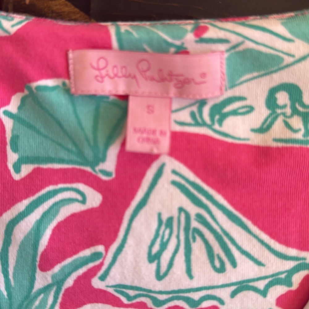 Lily Pulitzer summer dress. Tropical party punch colors. Size small - Picture 4 of 5